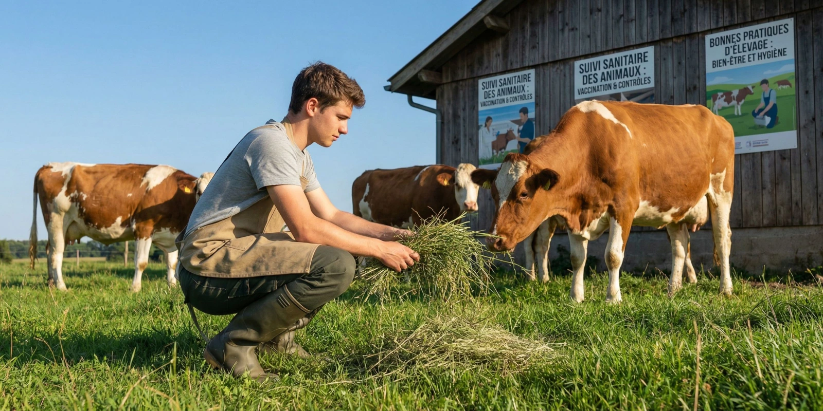 CAP Agriculture Spécialité Productions Animales : Élevage Bovin, Ovin, Porcin et Avicole
