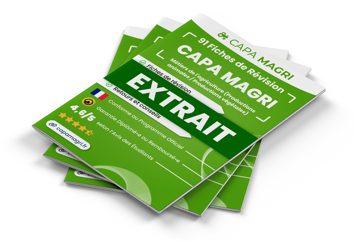 Extrait Fiches Révision gratuites CAPA MAGRI